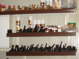 Foto de alguns produtos para venda